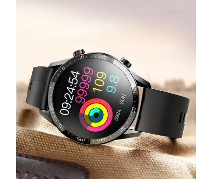 Smartwatch HOCO Y2 Pro Smart Sport, Negru