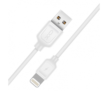 Cablu Date si Incarcare USB-A - Lightning XO Design NB36, 18W, 1m, Alb