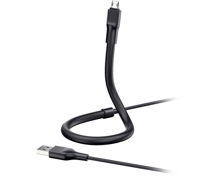 Cablu Date si Incarcare USB-A - microUSB XO Design NB195, 18W, 1.2m, Negru