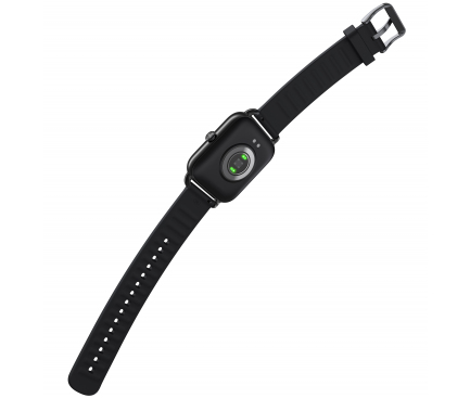 Smartwatch Haylou RS4 Plus LS11, Curea Silicon, Negru