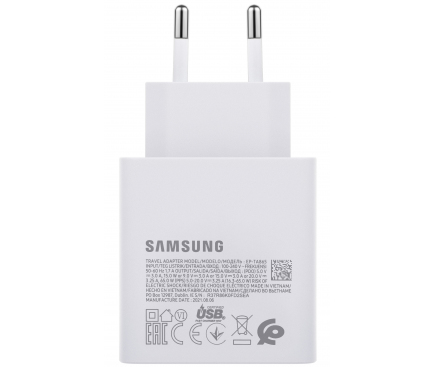 Incarcator Retea USB Samsung EP-TA865W, Quick Charge, 65W, 1 X USB Type-C, Alb, Swap GP-PTU020SODWQ