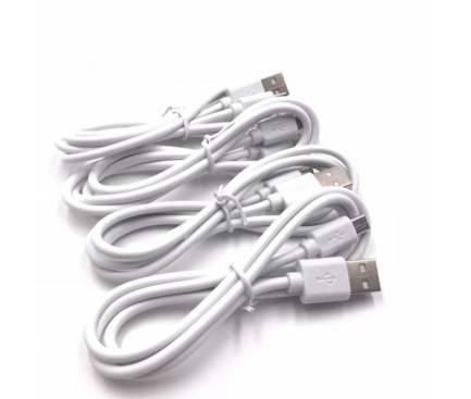 Cablu Date si Incarcare USB-A - microUSB OEM, 18W, 1m, Alb, Swap