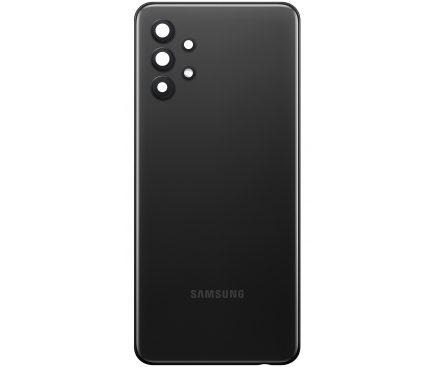 Capac Baterie Samsung Galaxy A32 5G A326, cu Geam Blitz - Geam Camera Spate, Negru, Swap