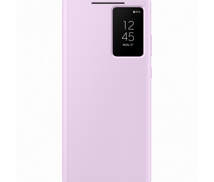 Husa pentru Samsung Galaxy S23 Ultra S918, S-View Wallet, Lila EF-ZS918CVEGWW