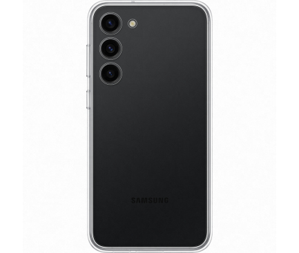 Husa pentru Samsung Galaxy S23+ S916, Frame Cover, Neagra EF-MS916CBEGWW