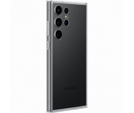Husa pentru Samsung Galaxy S23 Ultra S918, Frame Cover, Neagra EF-MS918CBEGWW