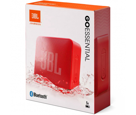 Boxa Portabila Bluetooth JBL Go Essential, 3.1W, PartyBoost, Waterproof, Rosie JBLGOESRED