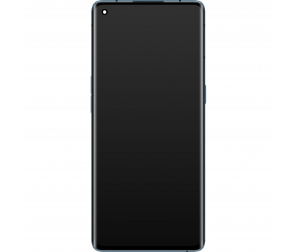 Display cu Touchscreen Oppo Reno4 Pro 5G, cu Rama, Albastru (Galactic Blue), Service Pack 4904737