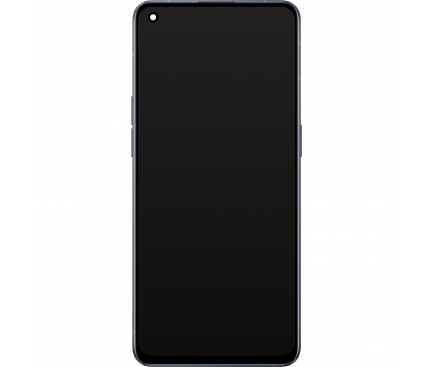 Display cu Touchscreen Oppo Reno6 5G, cu Rama, Negru (Stellar Black), Service Pack 4907749