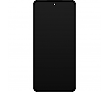 Display cu Touchscreen Motorola Moto G52, cu Rama, Negru, Service Pack 5D68C20495