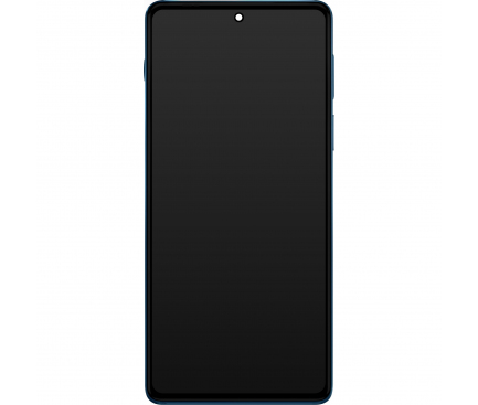 Display cu Touchscreen Motorola Edge 20 Pro, cu Rama, Bleu (Iridescent Cloud), Service Pack 5D68C19376