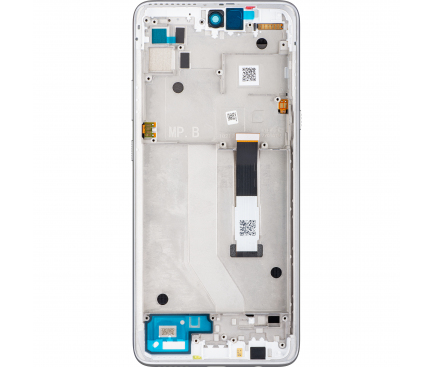 Display cu Touchscreen Motorola Moto G 5G, cu Rama, Argintiu, Service Pack 5D68C17617