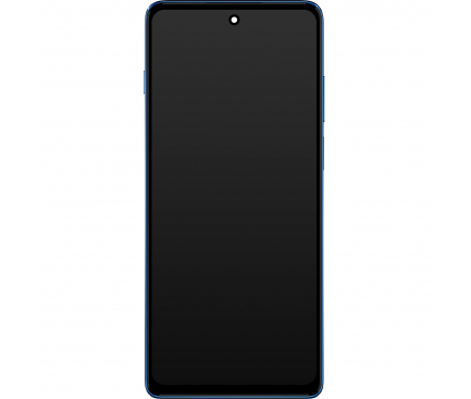 Display cu Touchscreen Motorola Moto G200 5G, cu Rama, Albastru, Service Pack 5D68C20181