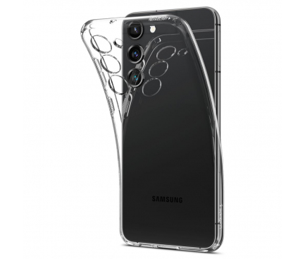 Husa pentru Samsung Galaxy S23 S911, Spigen, Liquid Crystal, Transparenta ACS05708