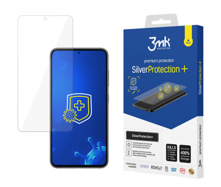 Folie de protectie Ecran 3MK Silver Protect+ pentru Samsung Galaxy S23 S911, Plastic