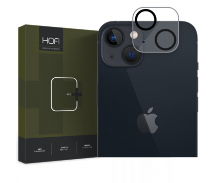 Folie de protectie Camera spate HOFI CAM PRO+ pentru Apple iPhone 14 Plus / 14, Sticla securizata, Full Glue