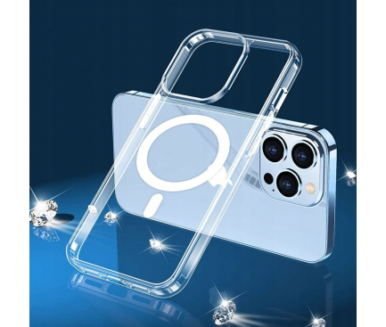 Husa MagSafe pentru Apple iPhone 11, Tech-Protect, Magmat, Transparenta