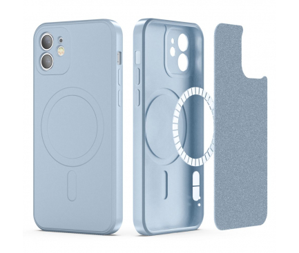 Husa MagSafe pentru Apple iPhone 11, Tech-Protect, Icon, Bleu