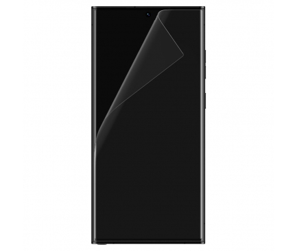 Folie de protectie Ecran Spigen pentru Samsung Galaxy S23 Ultra S918, Plastic, Set 2 bucati AFL05943