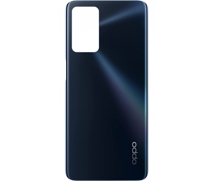 Capac Baterie Oppo A16s / A54s / A16, Negru (Crystal Black), Service Pack 3203434 