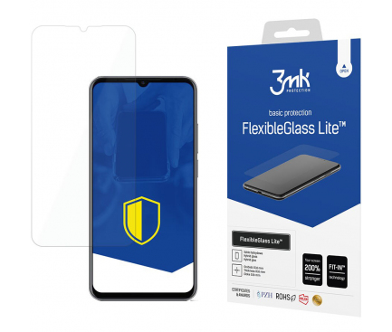Folie de protectie Ecran 3MK pentru Meizu Note 9, Sticla Flexibila, Full Glue