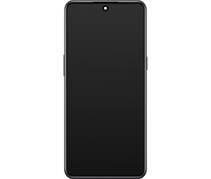 Display cu Touchscreen OnePlus 10T / Ace Pro, cu Rama, Negru (Moonstone Black), Service Pack 4130326