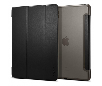 Husa pentru Apple iPad 10.2 (2021) / 10.2 (2020) / 10.2 (2019), Spigen, Smart Fold, Neagra