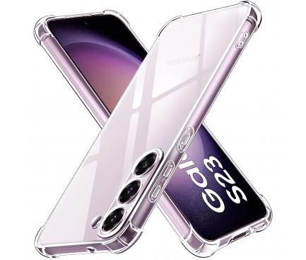 Husa pentru Samsung Galaxy S23+ S916, OEM, Antisoc, Transparenta