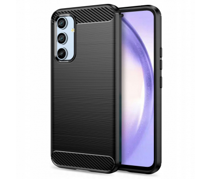 Husa pentru Samsung Galaxy A54 A546, Tech-Protect, Carbon, Neagra