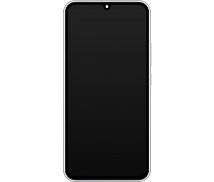 Display cu Touchscreen Samsung Galaxy A34 A346, cu Rama, Argintiu, Service Pack GH82-31200B