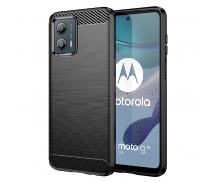 Husa pentru Motorola Moto G13 / G53, OEM, Carbon, Neagra