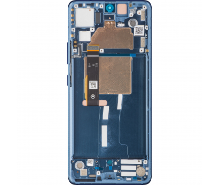 Display cu Touchscreen Motorola Edge 30 Fusion, cu Rama, Albastru (Neptune Blue), Service Pack 5D68C21538