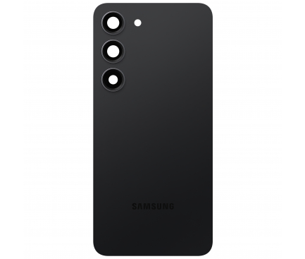 Capac Baterie Samsung Galaxy S23 S911, Negru (Phantom Black), Service Pack GH82-30393A 