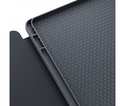 Husa pentru Samsung Galaxy Tab S8 / Tab S7 T875 / Tab S7 T870, 3MK, Soft Tablet, Neagra 