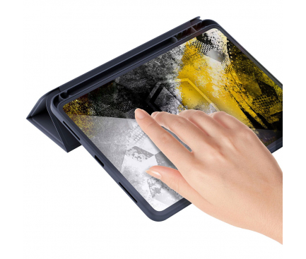 Husa pentru Samsung Galaxy Tab S8+ / Tab S7+, 3MK, Soft Tablet, Neagra 