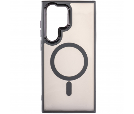 Husa MagSafe pentru Samsung Galaxy S23 S911, OEM, Magnetic Collection, Neagra 