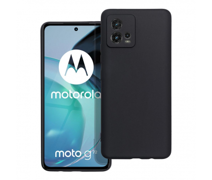 Husa pentru Motorola Moto G72, OEM, Matt, Neagra 