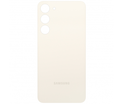 Capac Baterie Samsung Galaxy S23+ S916, Alb (Cream) 