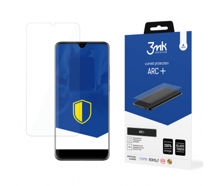 Folie de protectie Ecran 3MK ARC+ pentru Huawei P30 Pro, Plastic