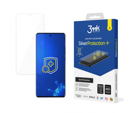 Folie de protectie Ecran 3MK Silver Protect+ pentru Motorola Edge 40, Plastic 