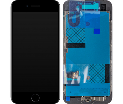 Display cu Touchscreen Apple iPhone 7, cu Rama, Negru, Service Pack 661-07293