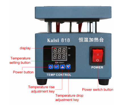 Statie Separare Display Touchscreen Kaisi K-818 