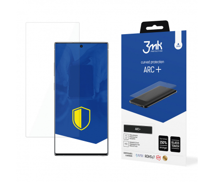Folie de protectie Ecran 3MK ARC+ pentru Samsung Galaxy Note 10+ N975, Plastic 