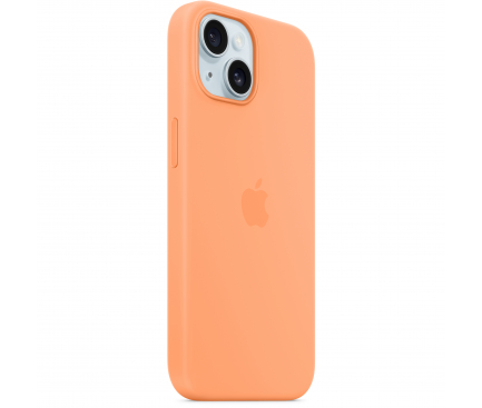 Husa MagSafe pentru Apple iPhone 15, Portocalie MT0W3ZM/A 