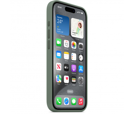 Husa MagSafe pentru Apple iPhone 15 Pro, Kaki MT1J3ZM/A 