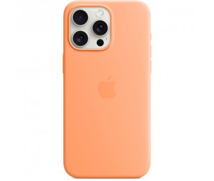 Husa MagSafe pentru Apple iPhone 15 Pro Max, Portocalie MT1W3ZM/A 