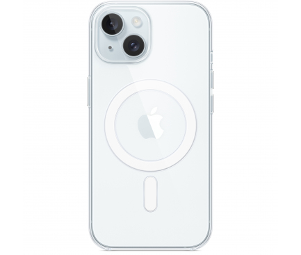 Husa MagSafe pentru Apple iPhone 15, Transparenta MT203ZM/A 
