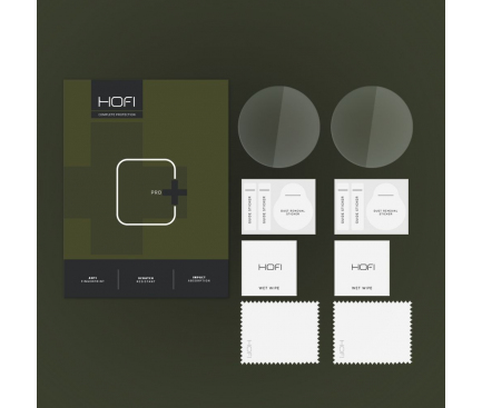 Folie Protectie HOFI PRO+ pentru Huawei Watch GT 4 41mm, Set 2 bucati, Sticla Securizata