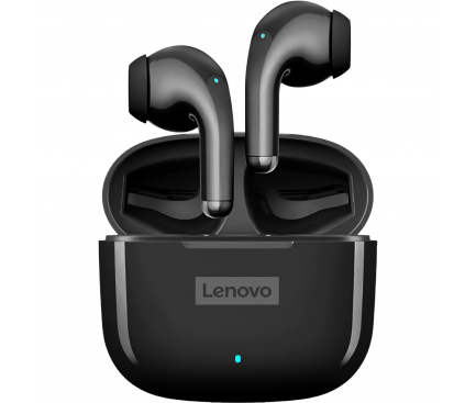 Handsfree Bluetooth Lenovo LP40 Pro, TWS, Negru 
