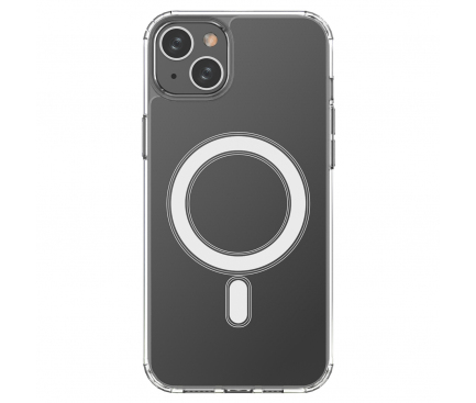 Husa MagSafe pentru Apple iPhone 15, OEM, Magnetic, Transparenta 